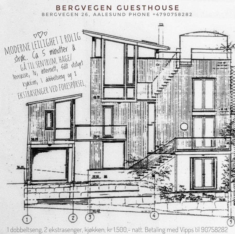 Bergvegen Guesthouse AÅlesund Exteriér fotografie